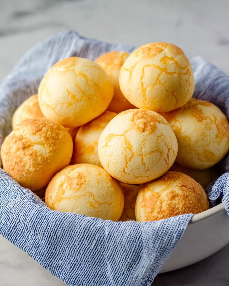 Crisp Brazilian Cheese Bread (Pão de Queijo)
