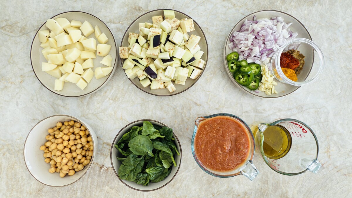 One-Pot Chickpea and Vegetable Stew with Cumin