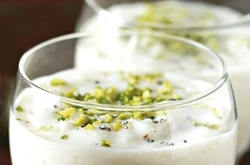 Spiced Cardamom and Rosewater Semolina Pudding