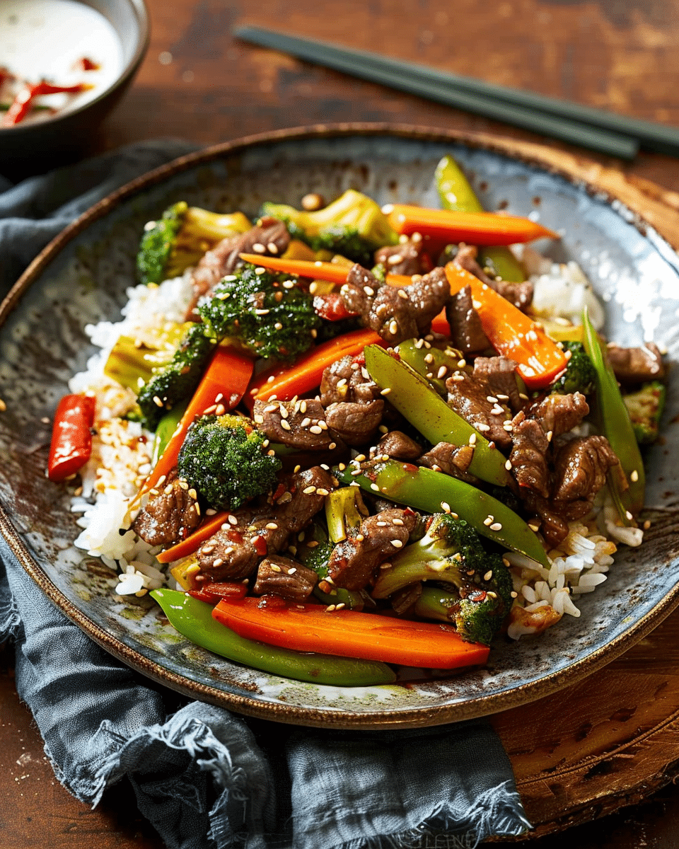 Homestyle Beef and Vegetable Stir Fry