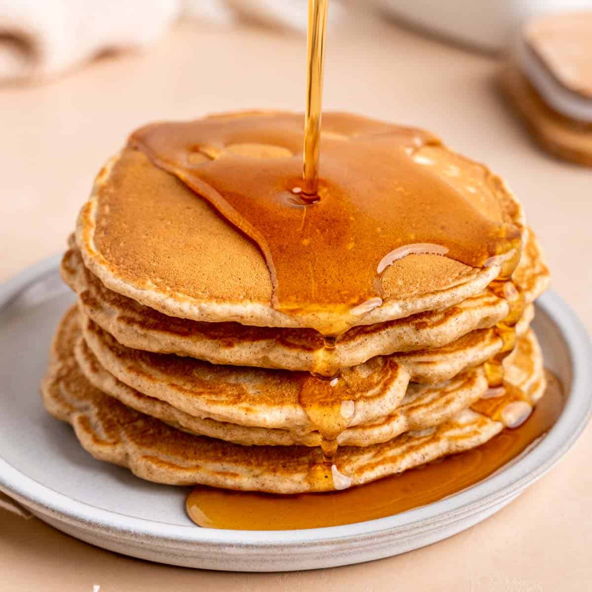 Atayef-Inspired Ethiopian Honey Pancakes with Cinnamon Butter