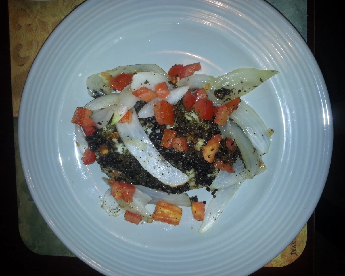 Baked Herb-Crusted Mediterranean Tilapia with Lemon