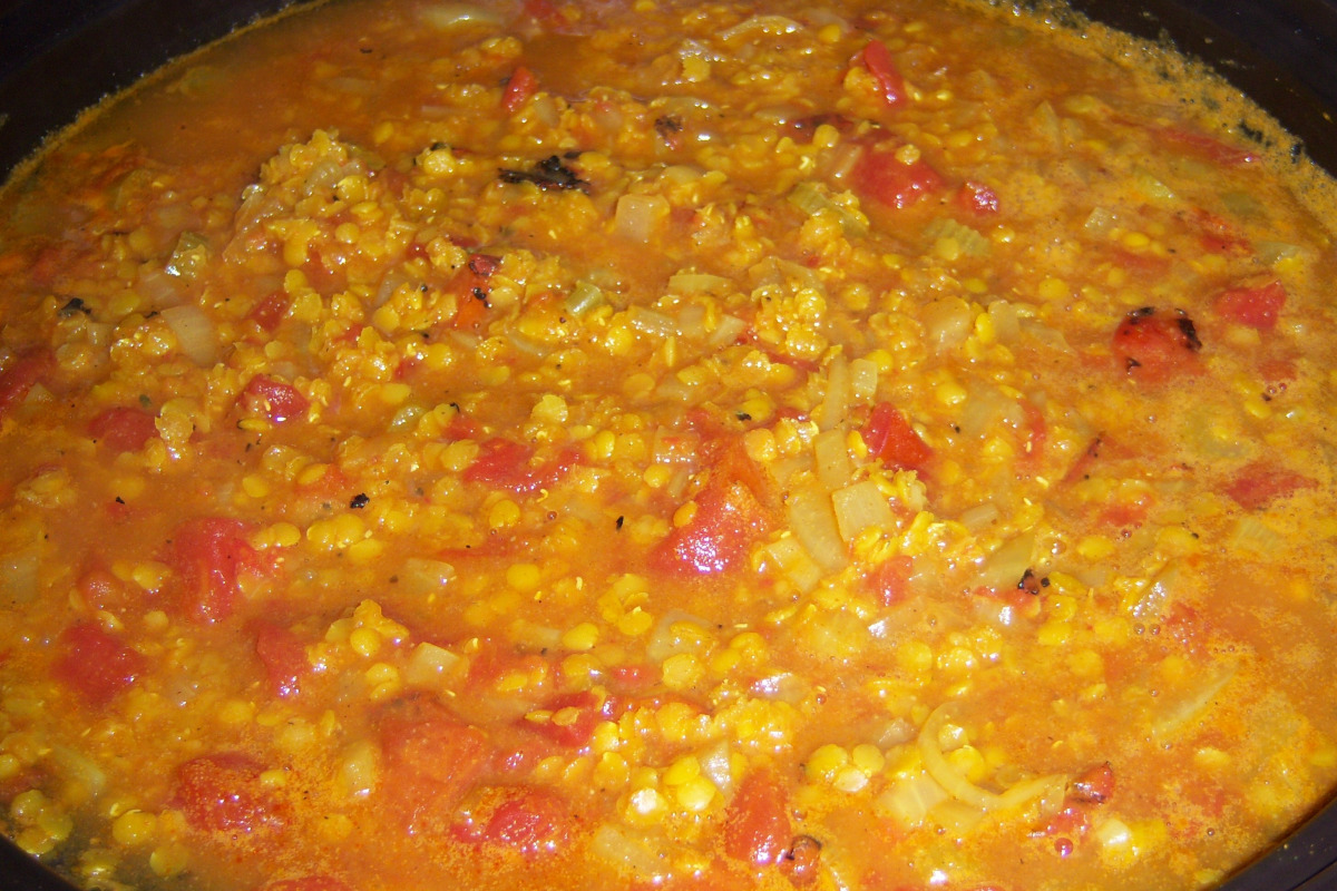 Half-Hour Spiced Lentil and Tomato Soup