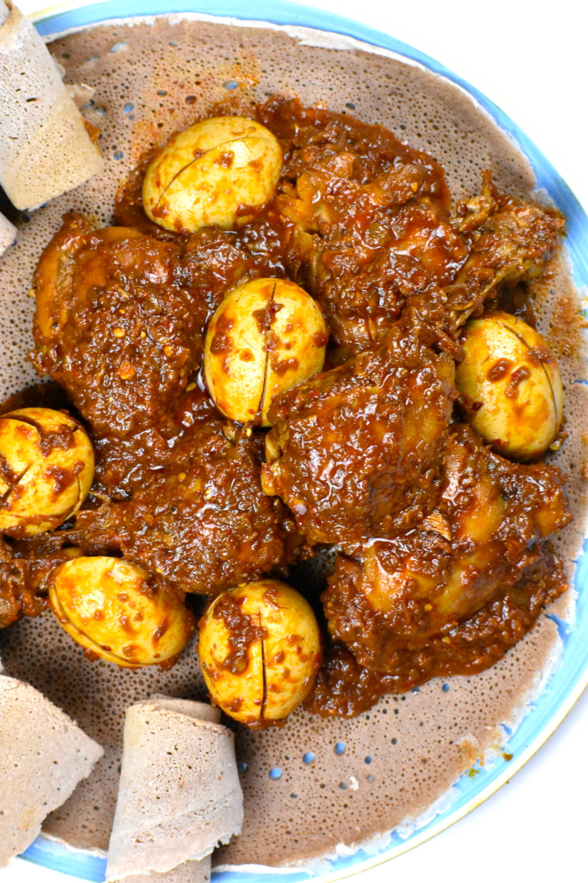 Grilled Doro Wat Chicken with Spiced Niter Kibbeh Butter