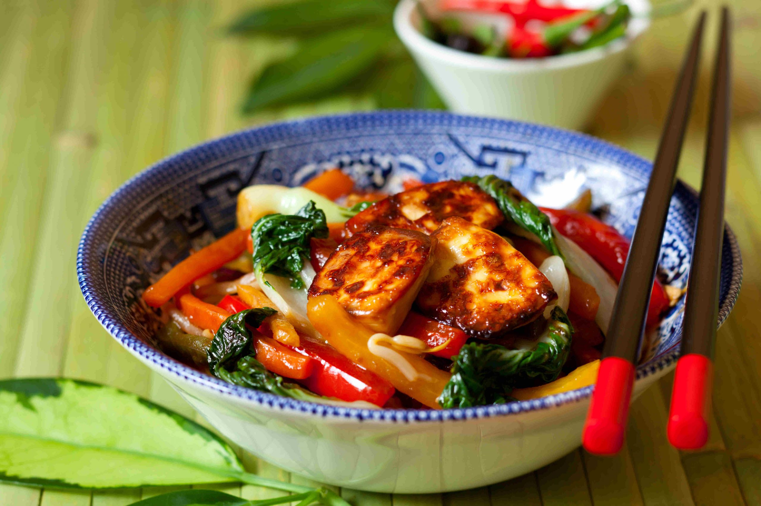 Pan-Seared Vans Era-Inspired Asian Sesame Tofu Stir Fry