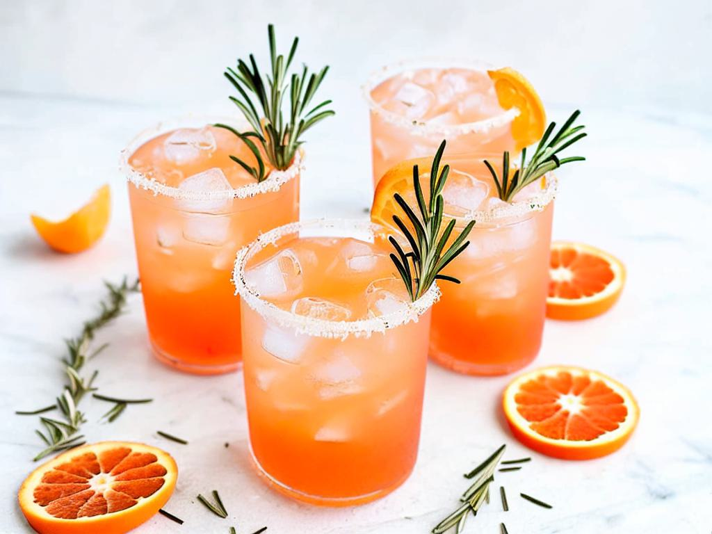 Sunset Paloma with Chili-Infused Grapefruit
