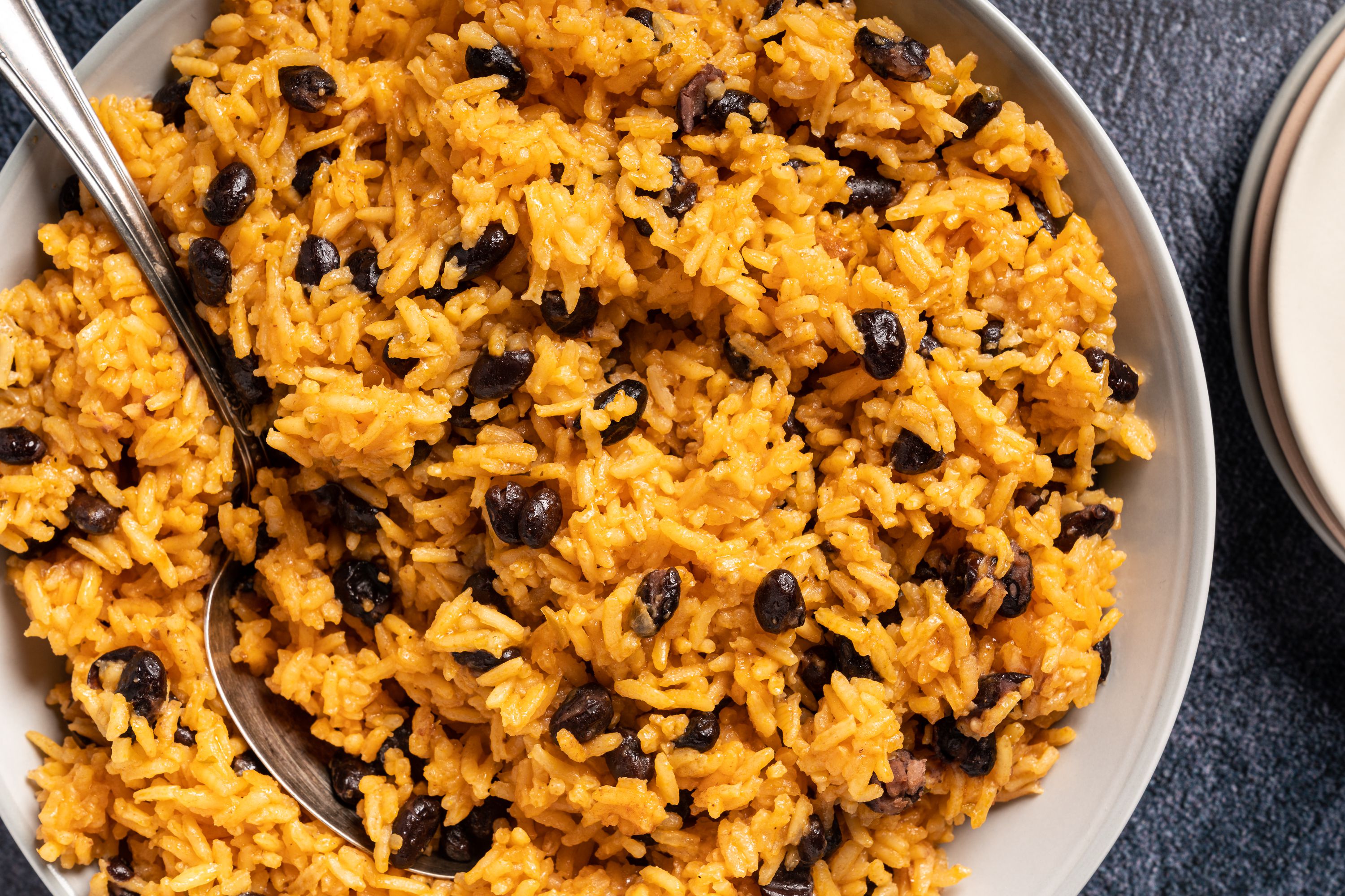 Puerto Rican-Style Black Bean and Rice Bowl with Sofrito