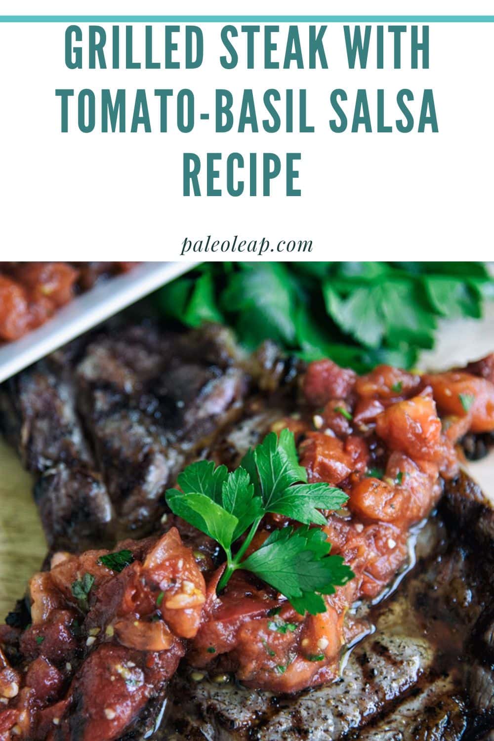 Farmstead Grilled Steak with Heirloom Tomato Salsa