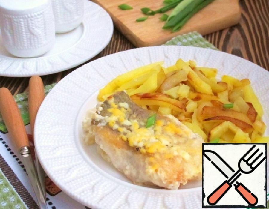 Pan-Fried Pike Perch with Lemon Butter Sauce