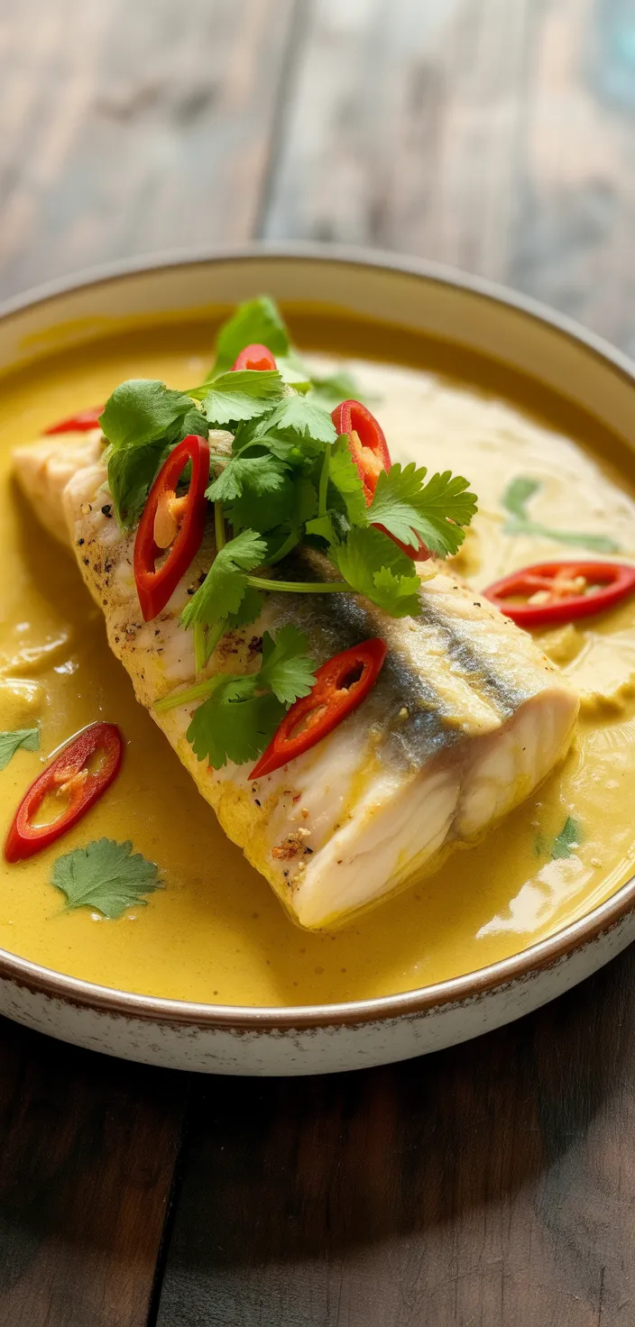 Seared Mahi-Mahi with Coconut-Lime Sauce