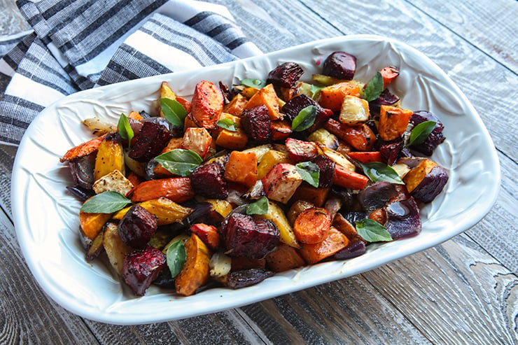 Skin-Boosting Roasted Root Vegetable Medley
