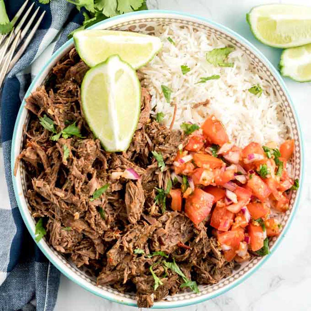 Slow-Simmered Beef Barbacoa with Chipotle and Bay Leaf