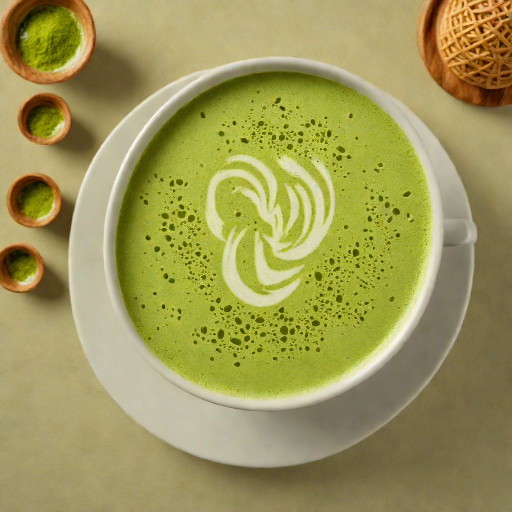 Ring-Alarm Matcha Green Tea Latte