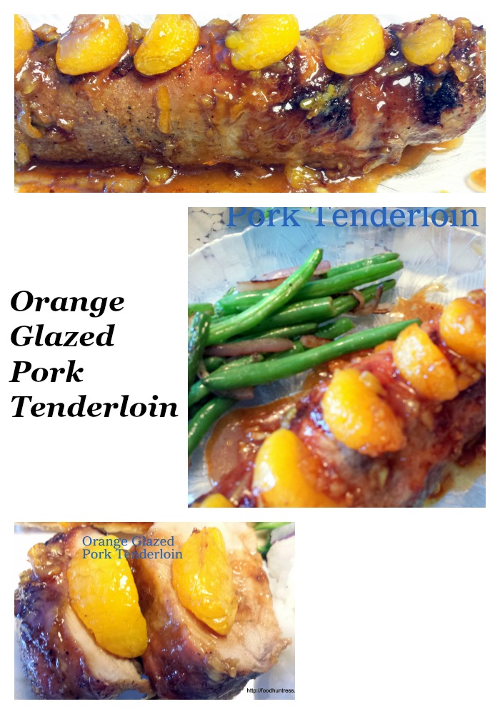 Half-Orange Glazed Pork Tenderloin