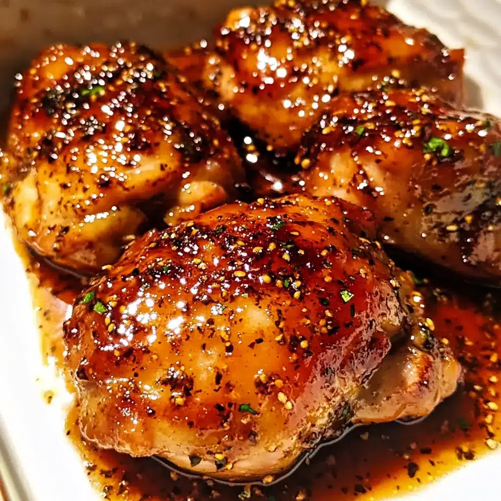 Immortality-Inspired Honey-Glazed Chicken Thighs