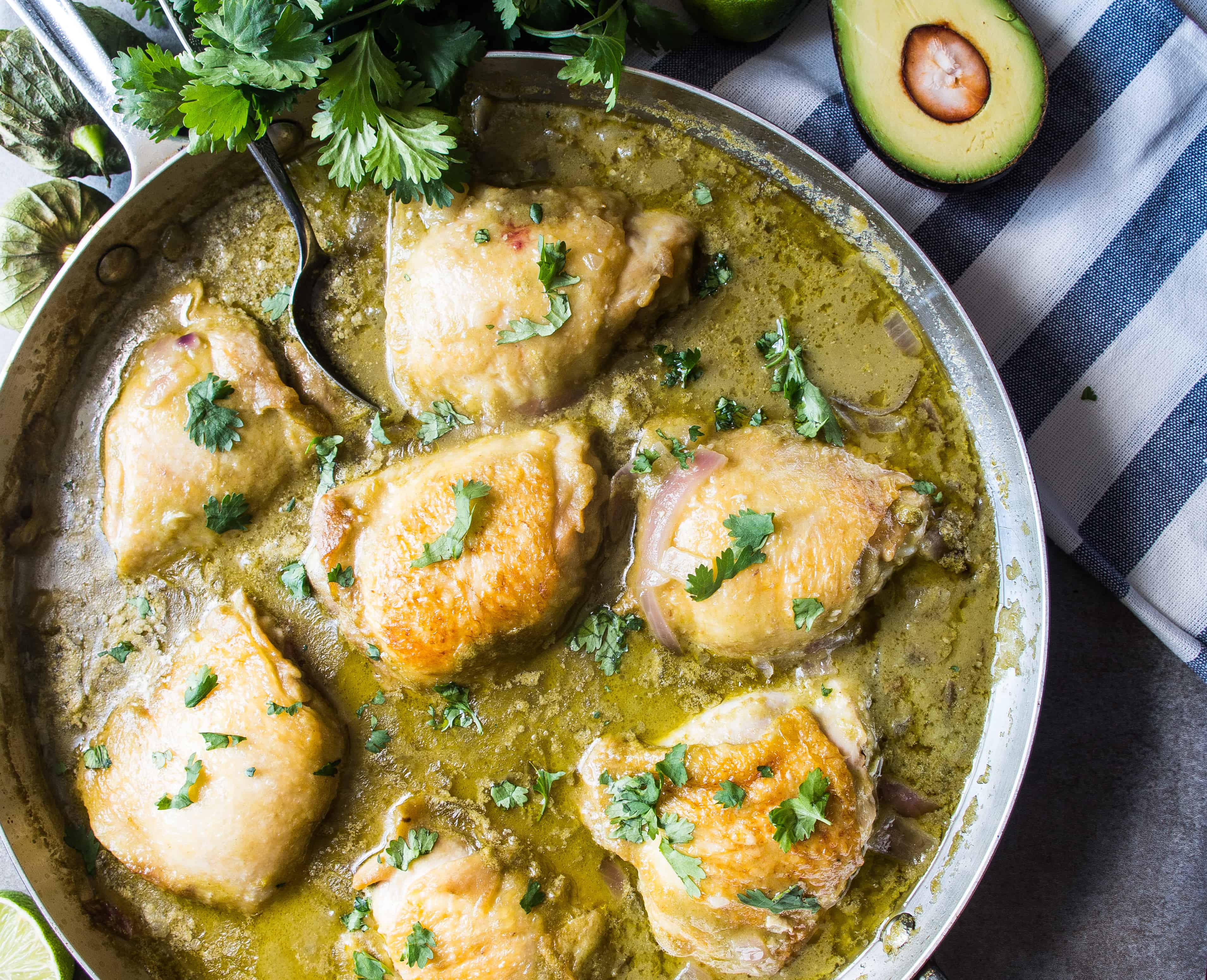 Pan-Seared Chicken with Spring Herb Salsa Verde