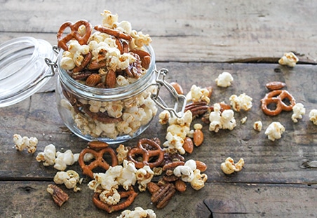 Interactive Popcorn-Spiced Snack Mix