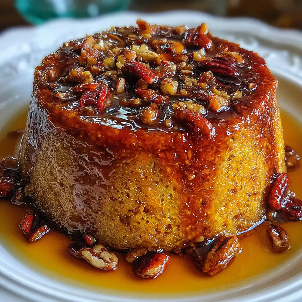 Maple Pecan Sticky Toffee Pudding