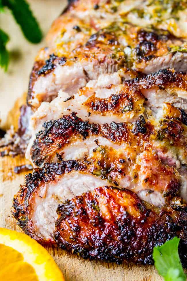 Puerto Rican-Style Mojo Marinated Grilled Pork