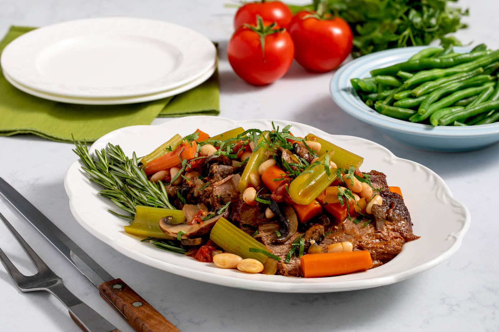 Slow Cooker Old-Fashioned Beef Pot Roast
