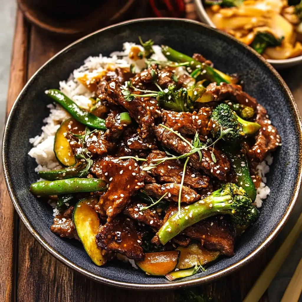 Spiced Beef Stir-Fry with Bell Pepper and Ginger