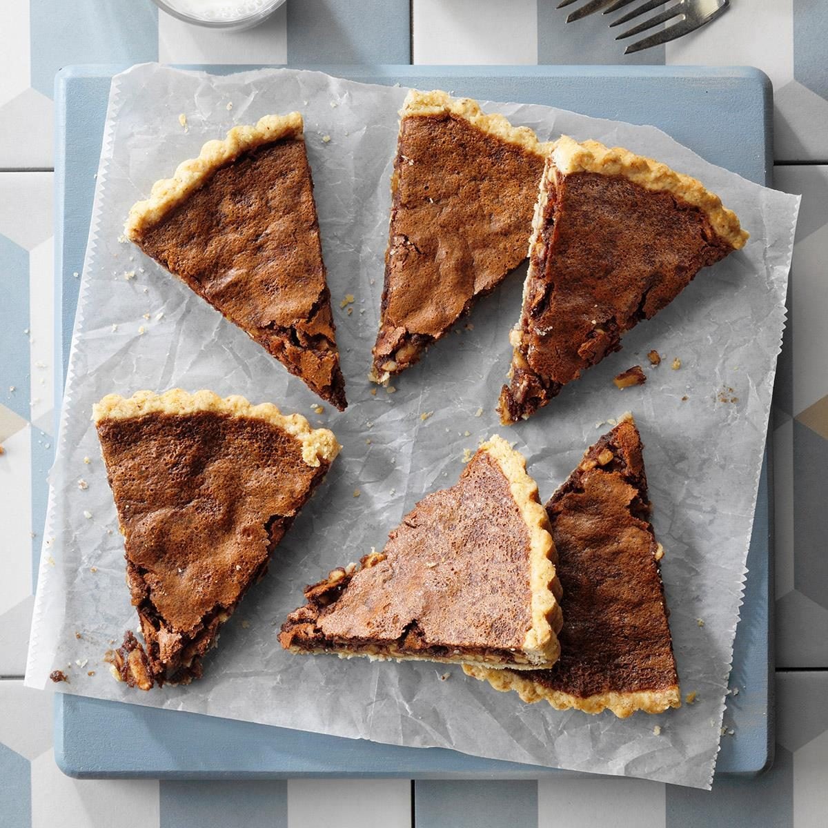 No-Bake Chocolate Almond Tart with Sea Salt