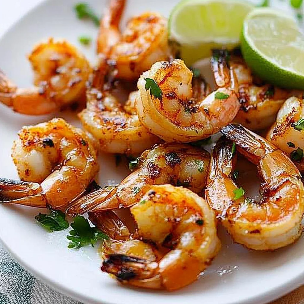 Sautéed Shrimp with Chili-Lime and Cilantro