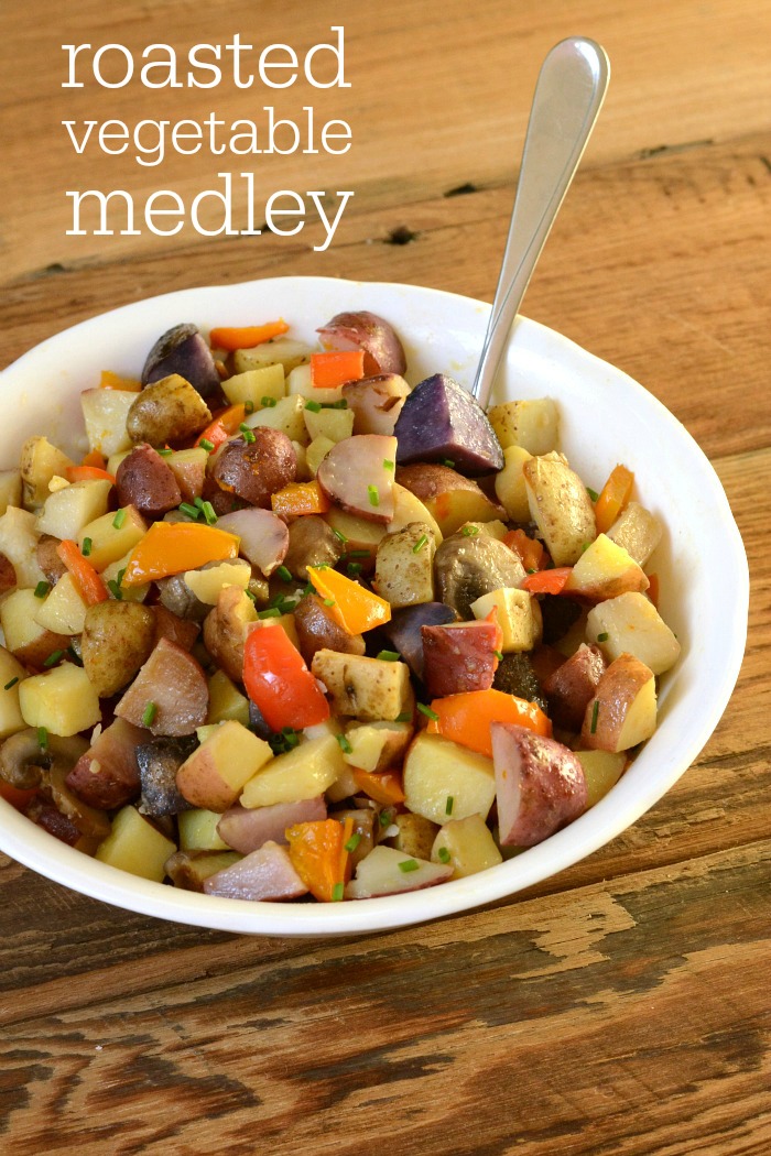 Colorful Land of Oz Roasted Vegetable Medley