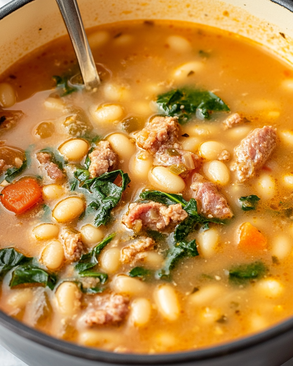 Italian-Inspired White Bean and Sausage Ragù