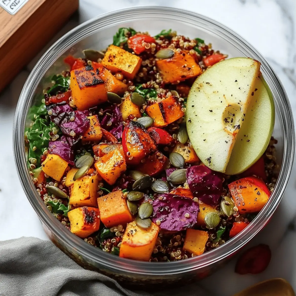 Soulful Autumn Roasted Vegetable and Quinoa Salad