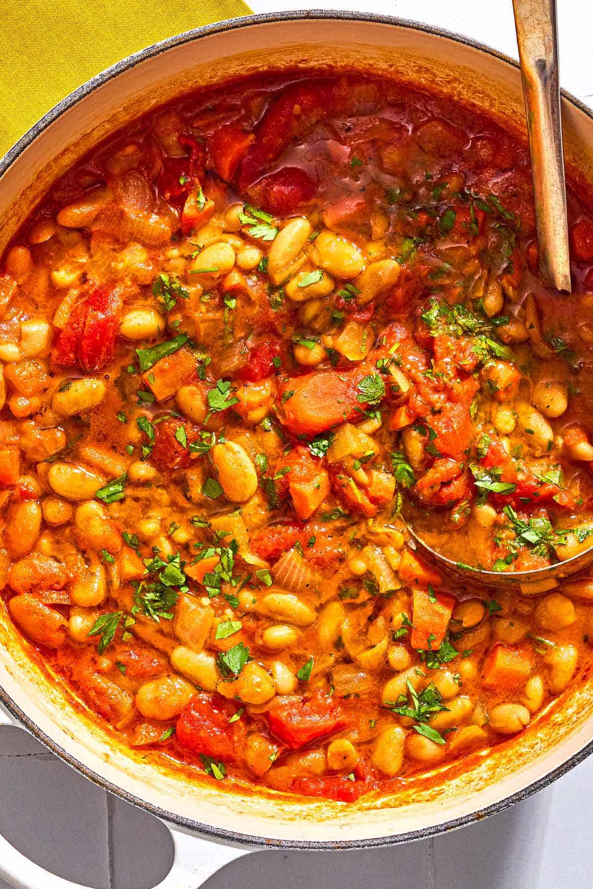 Cajun-Spiced White Bean and Sausage Stew
