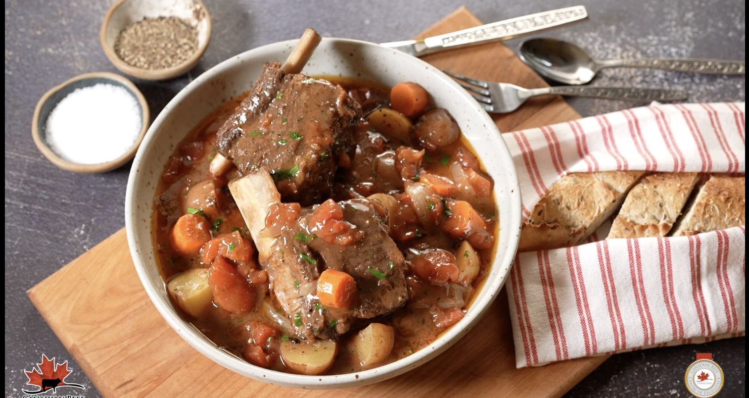 Braised Old-World Beef with Root Vegetables