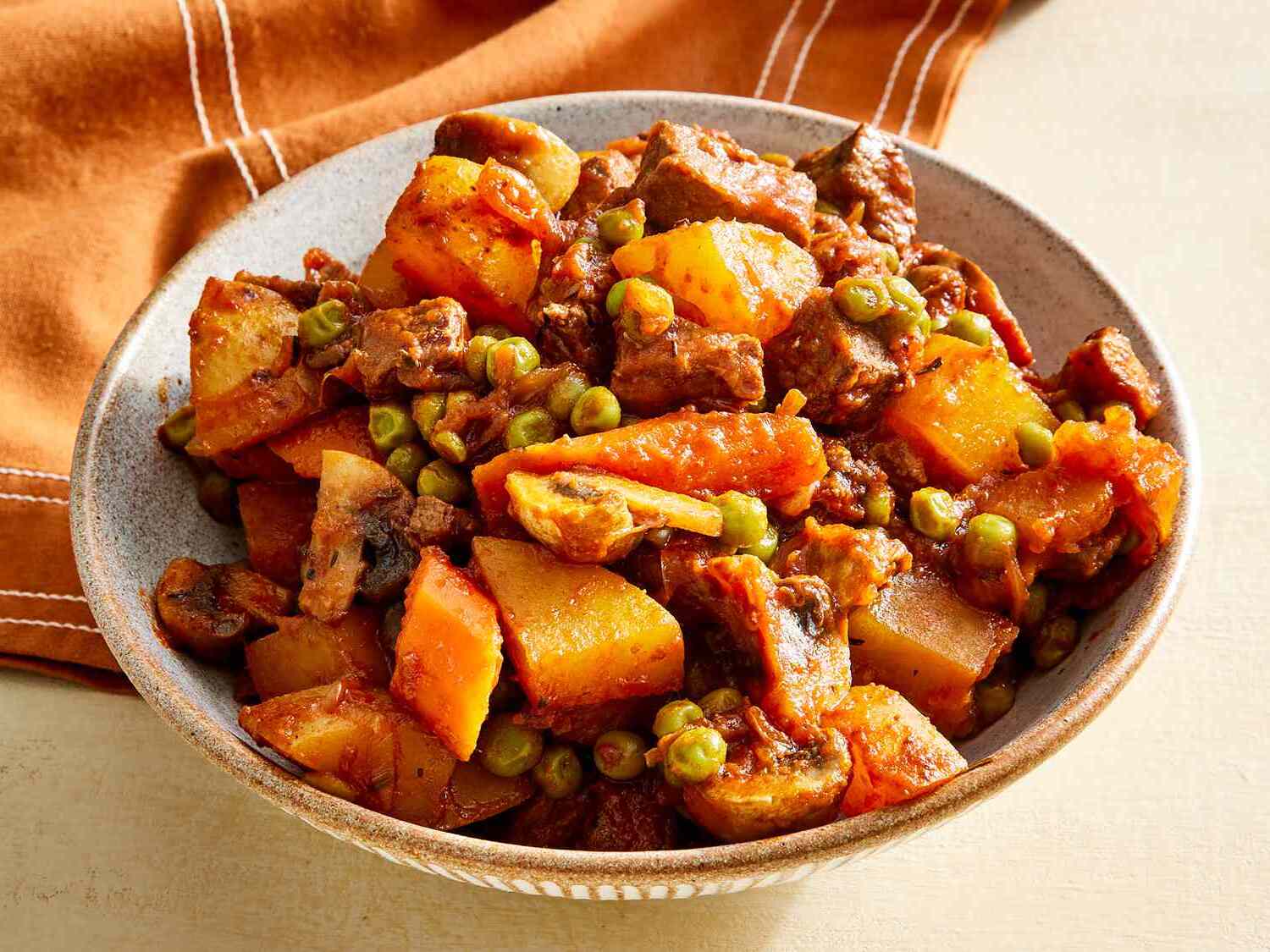 Brazilian-Style Beef and Vegetable Stew with Cassava