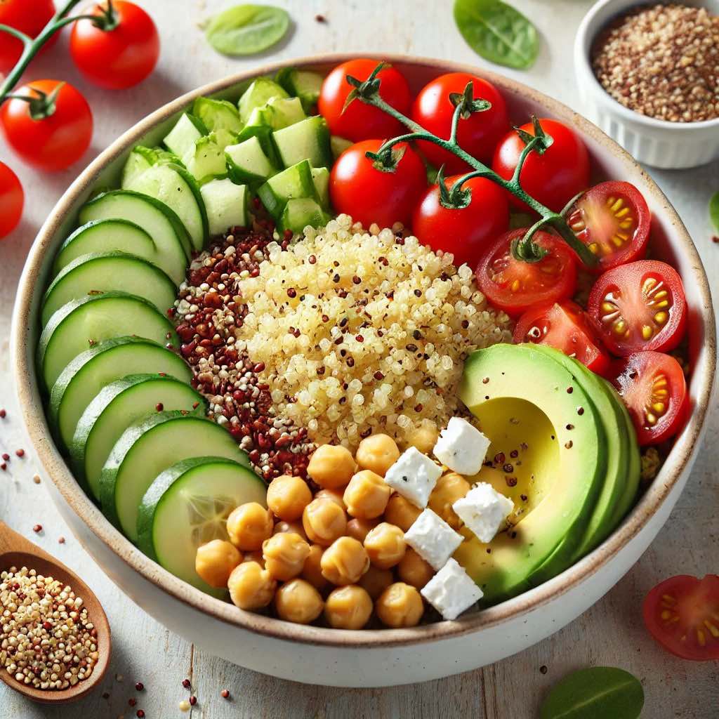 Quinoa and Vegetable Power Bowl