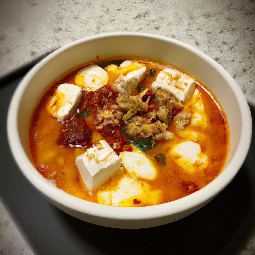 Spicy Korean-Style Soft Tofu Stew (Soondubu Jjigae)