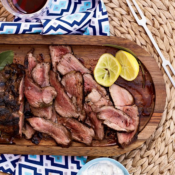 Oven-Roasted Greek Lamb with Lemon and Oregano