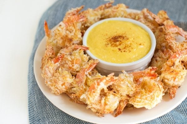Jerk-Infused Coconut Shrimp with Mango Relish