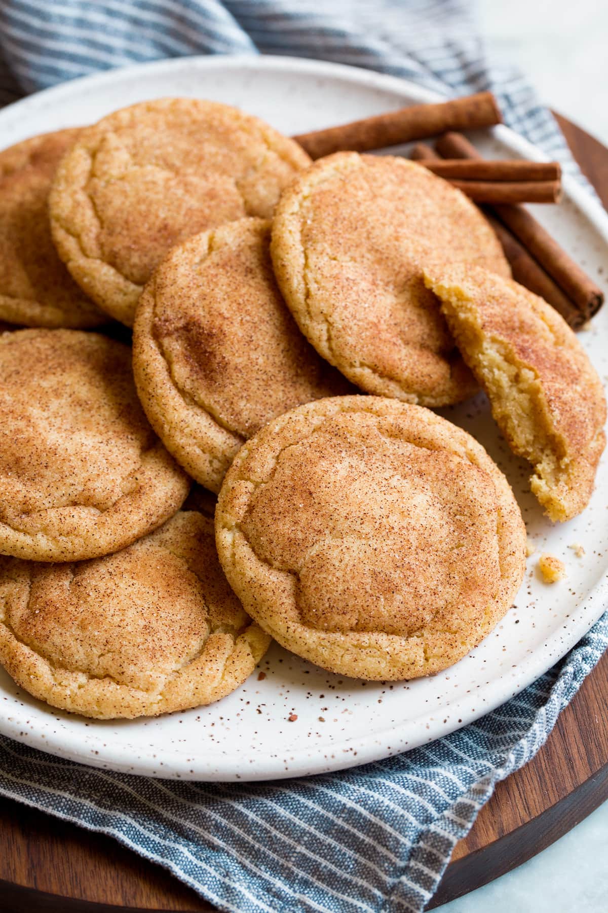 Pantry-Style Cinnamon Sugar Snickerdoodle Cookies