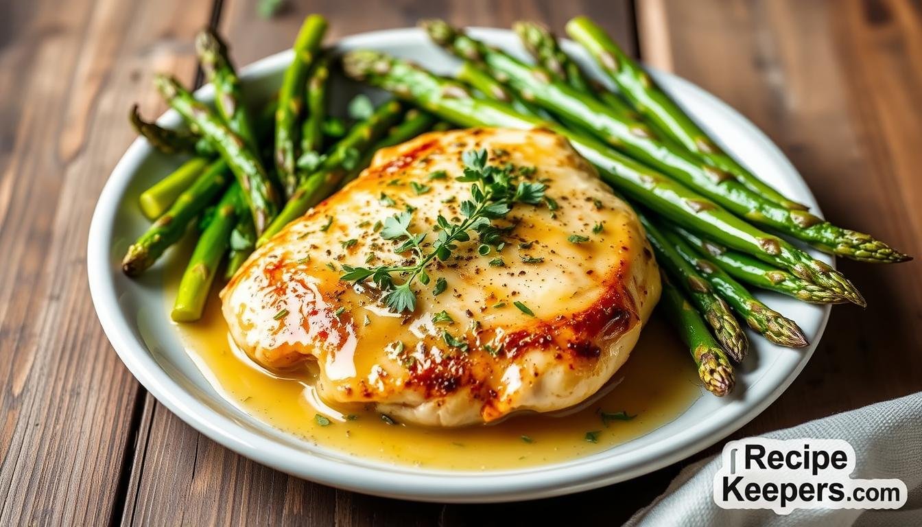 Best Lemon-Herb Chicken with Roasted Asparagus