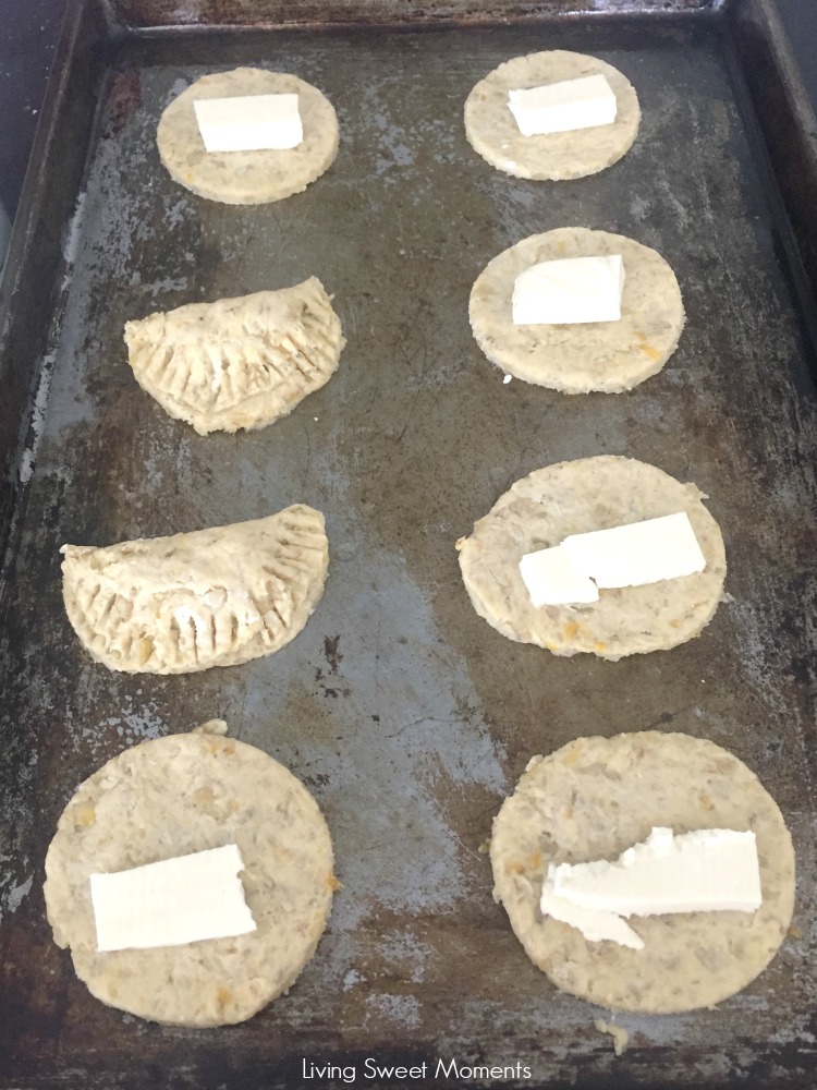 Baked Sweet Plantain and Cheese Empanadas