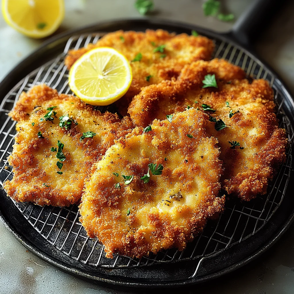Buttermilk-Brined Crispy Chicken Schnitzel