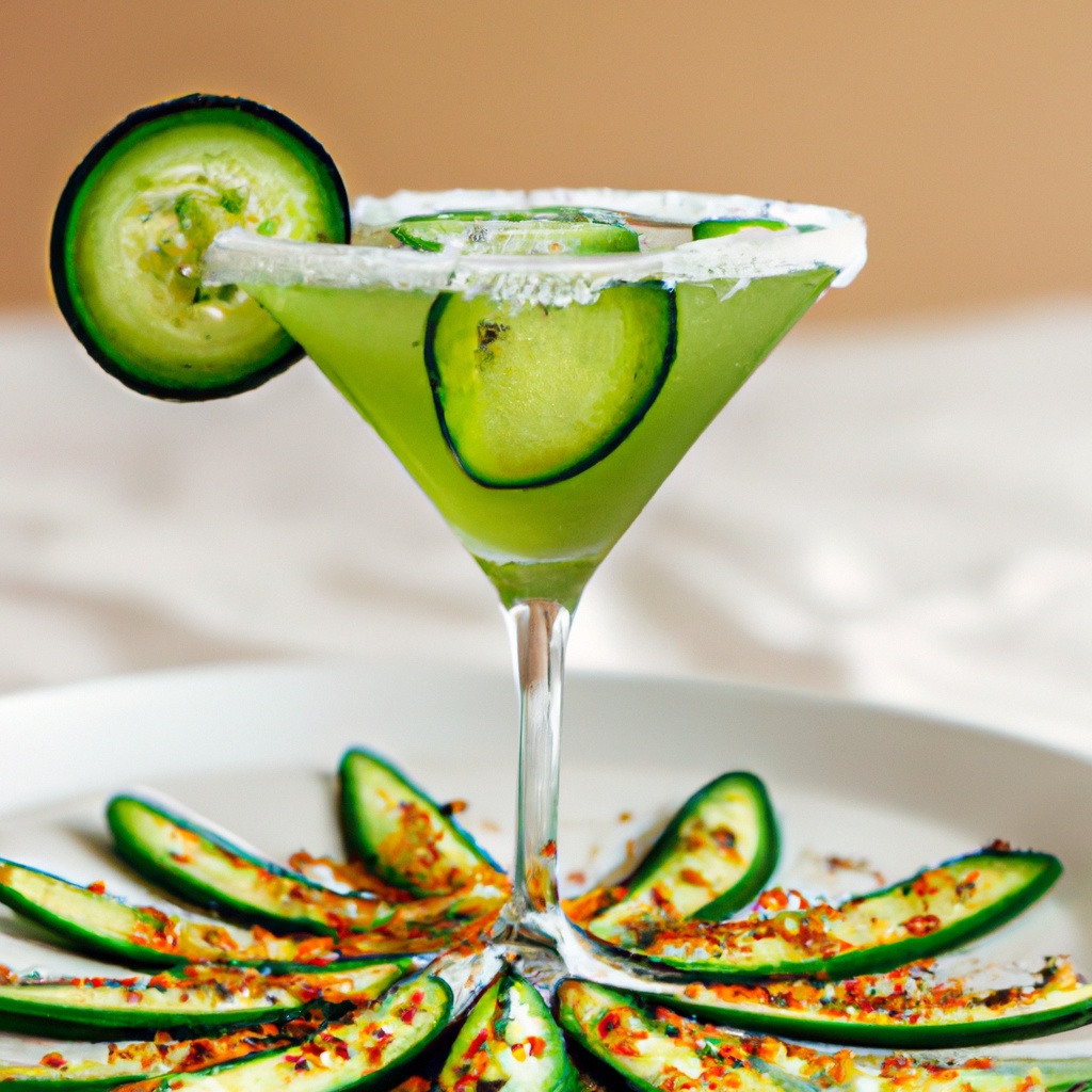 Cucumber Jalapeño Margarita with Fresh Citrus