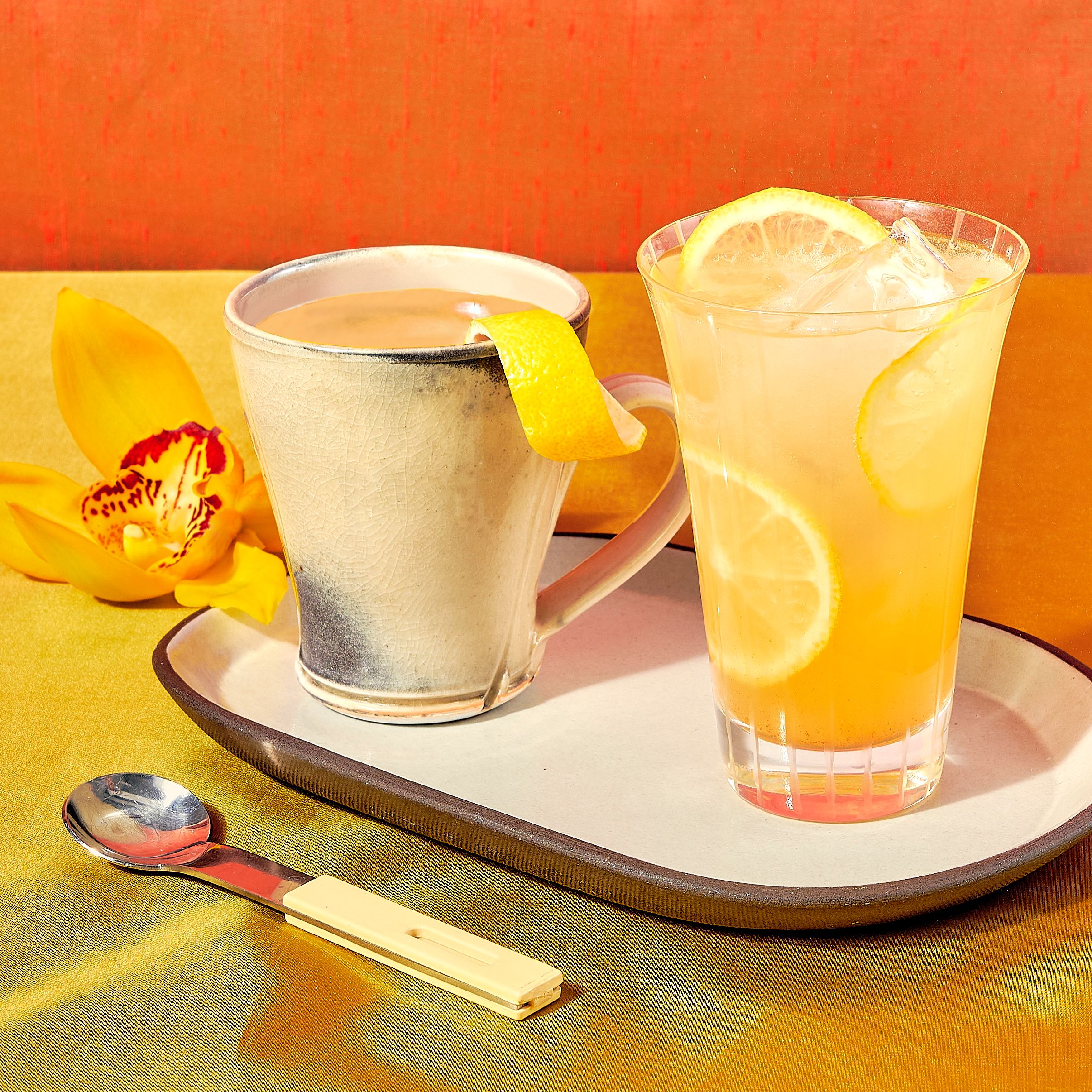 Spiced Nigerian Ginger Punch with Citrus Zest
