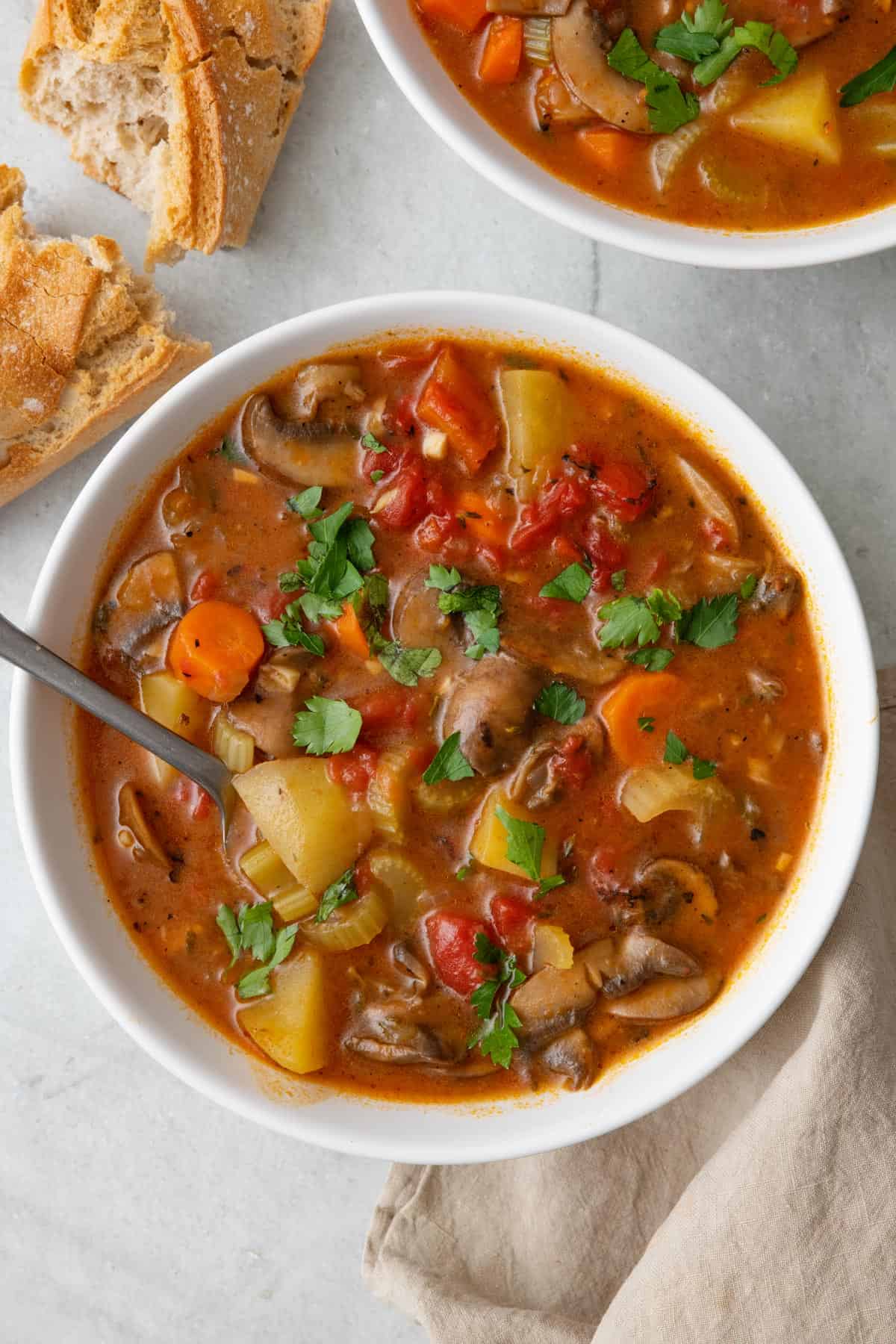 One-Pot Rustic Vegetable and Herb Stew