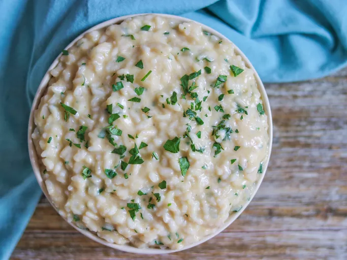 Italian Herb-Infused Risotto with Parmesan