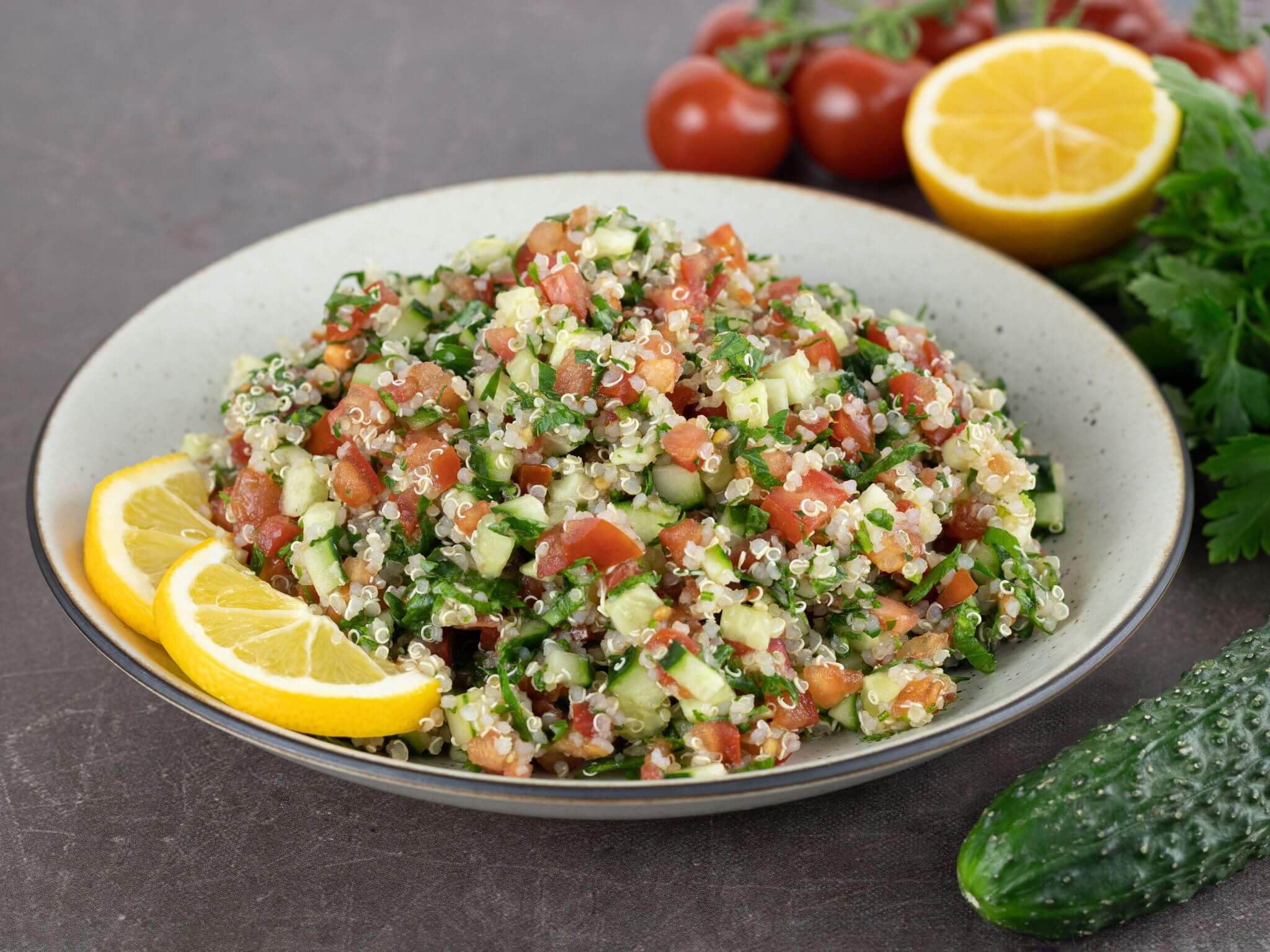Herb-Infused Lemon Quinoa Salad