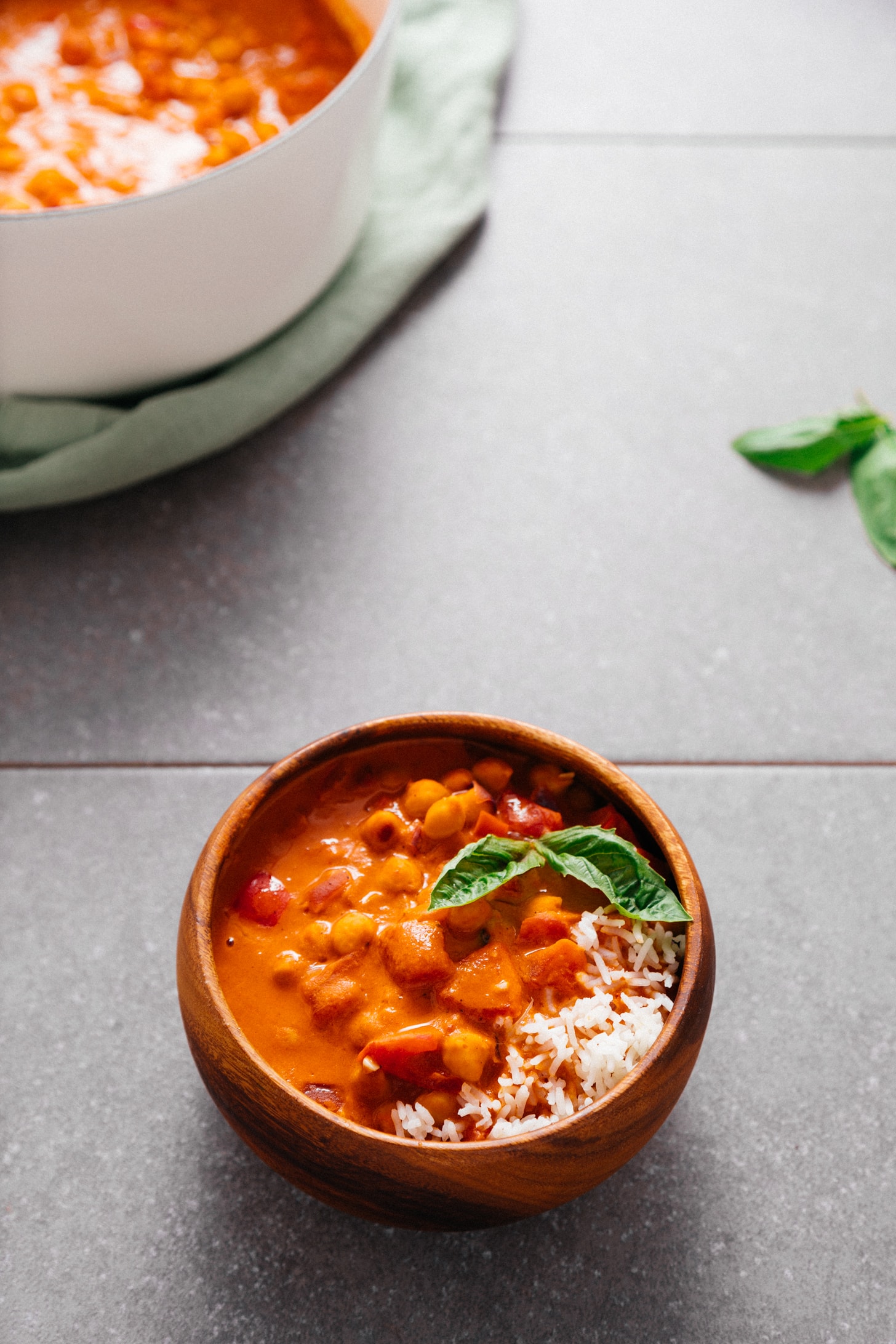 One-Pot Rustic Tomato and Chickpea Stew
