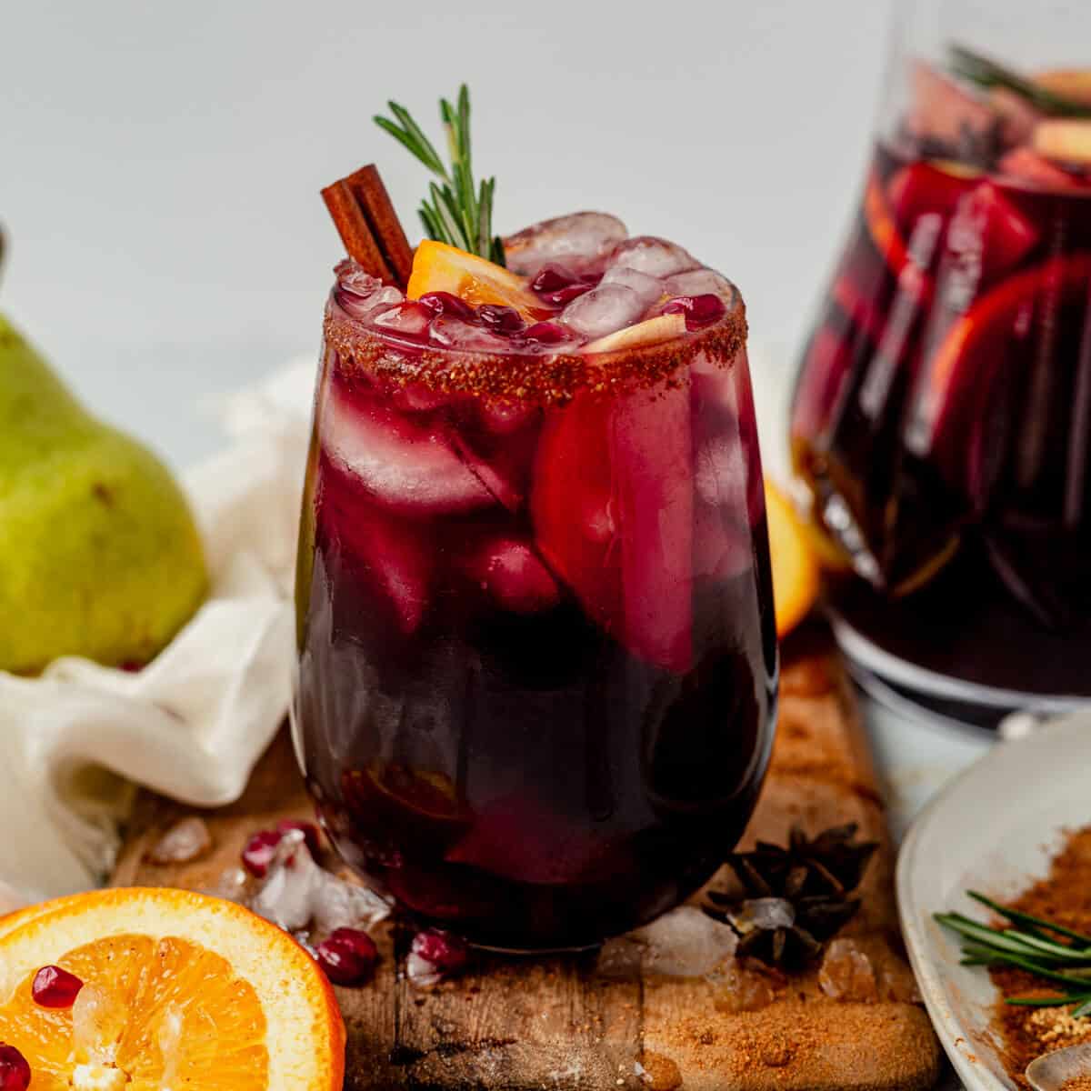 Spiced Red Wine Sangria with Fresh Citrus