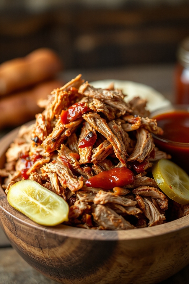 Smoked Paprika Pulled Pork with Citrus Slaw