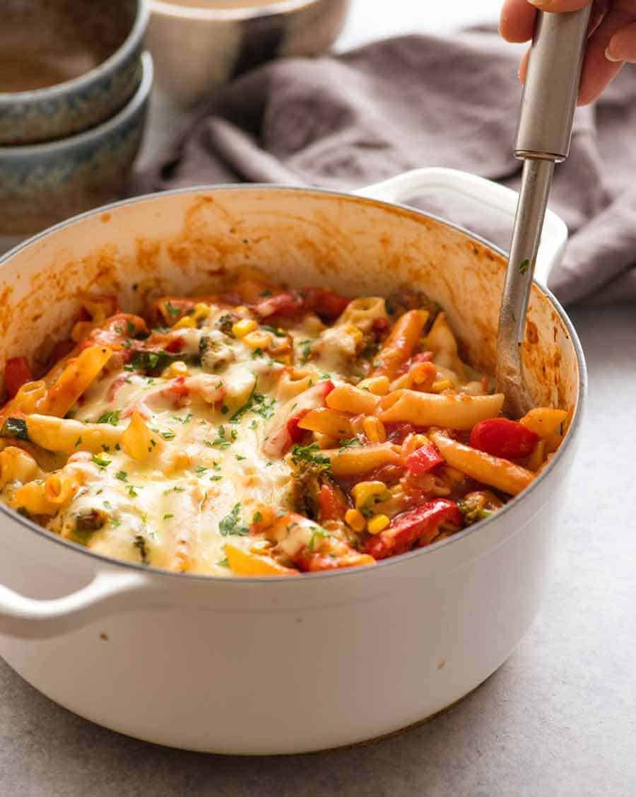 One-Pot Vegetable Pasta